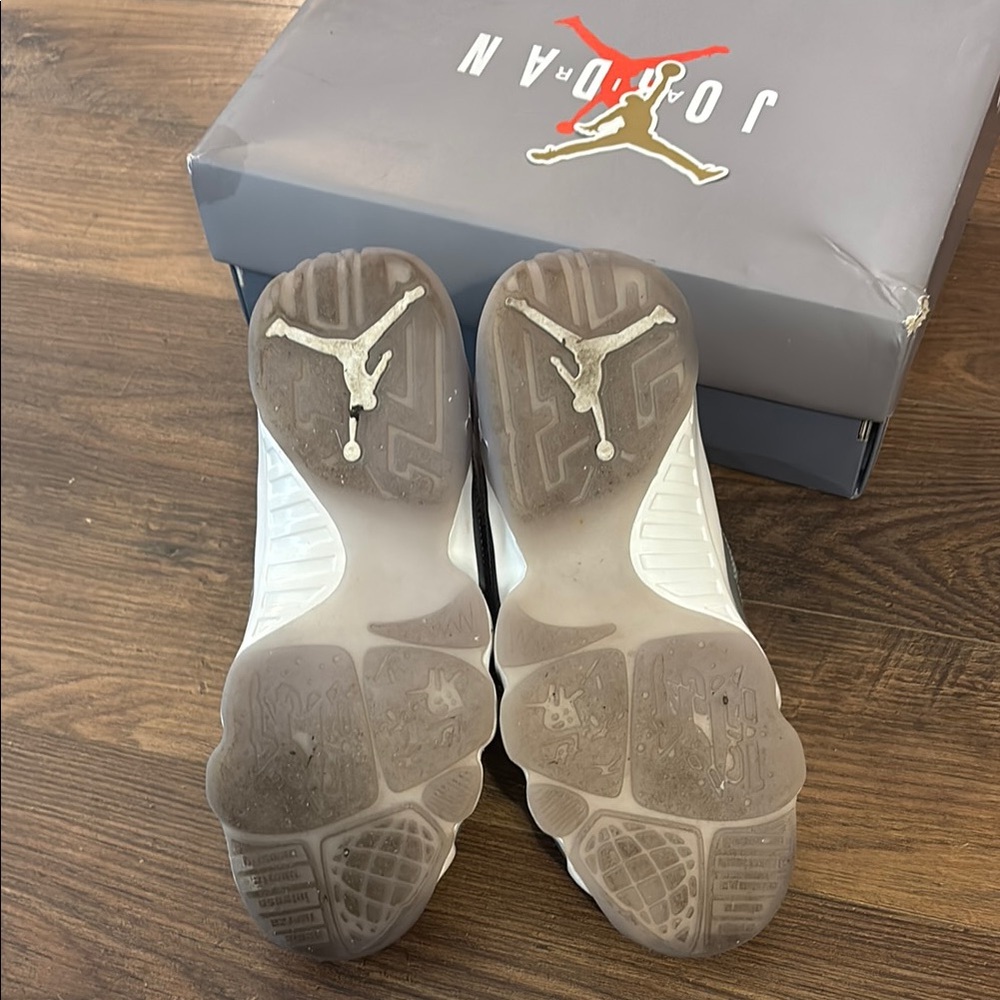 Jordan Kids Sneakers 6.5 Y Gray - Picture 10 of 11